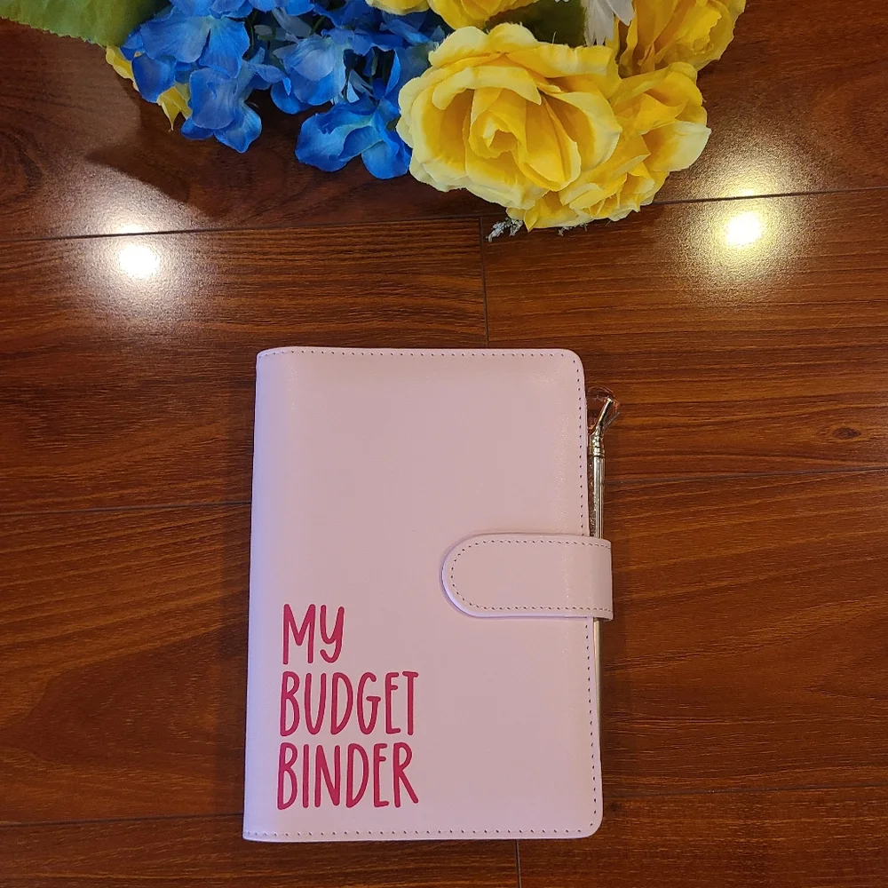 Pink My Budget Binder Gift Set